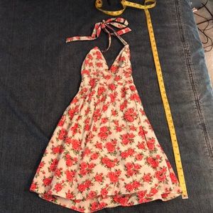 Cotton halter style dress circa 2007